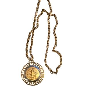 Vintage Medallion Necklace